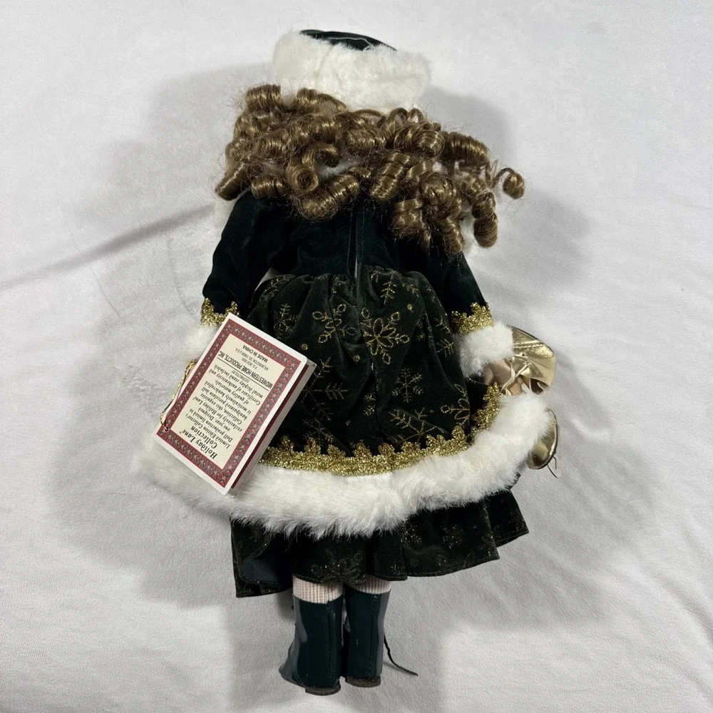 Vtg‎ '03 Dollex Marie Holiday Lane Collection Special Edition Porcelain Doll